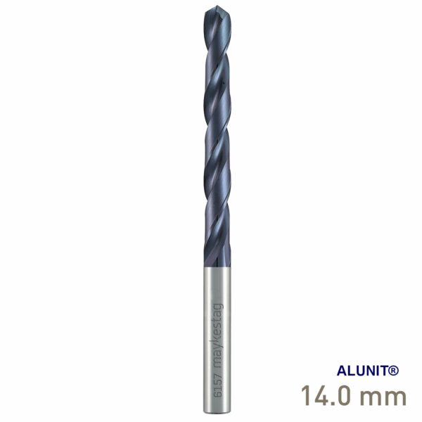 MAY61570140.jpg Maykestag Solid Carbide Drill DIN 338 N ALUNIT® 14.00mm