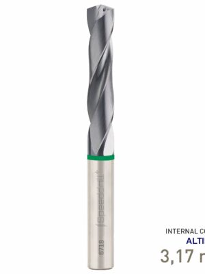 MAY671800317.jpg Maykestag Speeddrill+ Universal Solid Carbide Drill Bit 3.17mm 1/8in 3xD ALTINDUR