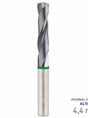 MAY67180044.jpg Maykestag Speeddrill+ Universal Solid Carbide Drill Bit 4.4mm 3xD ALTINDUR