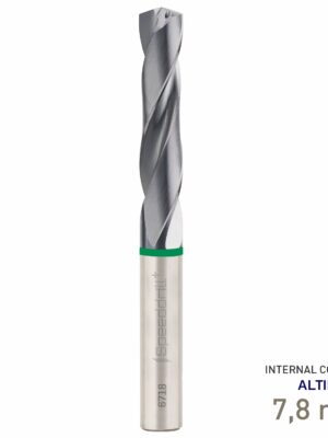 MAY67180078.jpg Maykestag Speeddrill+ Universal Solid Carbide Drill Bit 7.8mm 3xD ALTINDUR