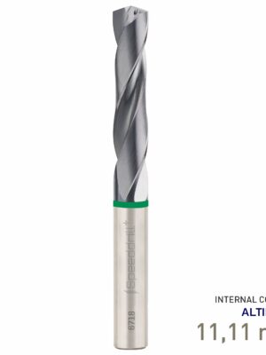 MAY671801111.jpg Maykestag Speeddrill+ Universal Solid Carbide Drill Bit 11.11mm 7/16in 3xD ALTINDUR