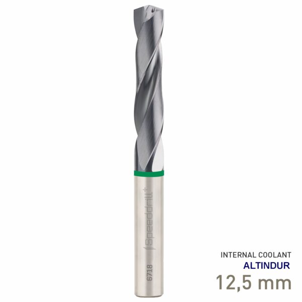 MAY67180125.jpg Maykestag Speeddrill+ Universal Solid Carbide Drill Bit 12.5mm 3xD ALTINDUR