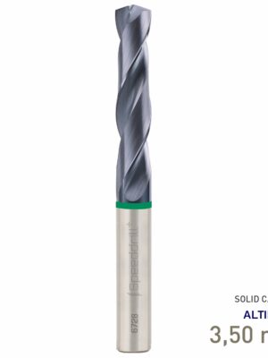 MAY67280035.jpg Maykestag Speeddrill+ Universal Solid Carbide Stub Drill ALTINDUR 3.50mm DIN 6537K 3xD