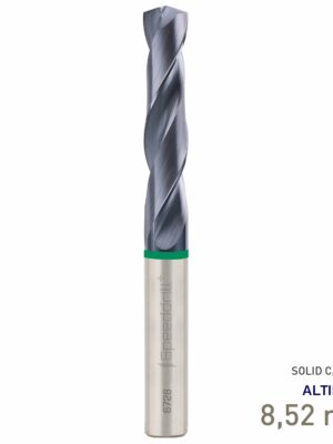 MAY672800852.jpg Maykestag Speeddrill+ Universal Solid Carbide Stub Drill ALTINDUR 8.52mm DIN 6537K 3xD