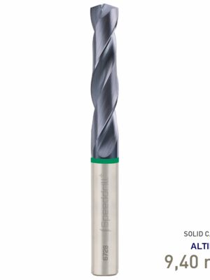 Maykestag Speeddrill+ Universal Solid Carbide Stub Drill ALTINDUR 9.40mm DIN 6537K 3xD