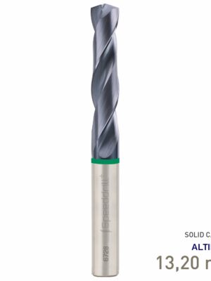 MAY67280132.jpg Maykestag Speeddrill+ Universal Solid Carbide Stub Drill ALTINDUR 13.20mm DIN 6537K 3xD