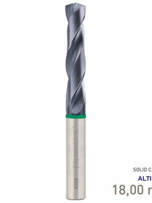 MAY67280180.jpg Maykestag Speeddrill+ Universal Solid Carbide Stub Drill ALTINDUR 18.00mm DIN 6537K 3xD