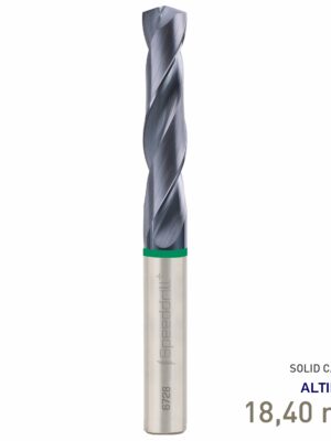 MAY67280184.jpg Maykestag Speeddrill+ Universal Solid Carbide Stub Drill ALTINDUR 18.40mm DIN 6537K 3xD