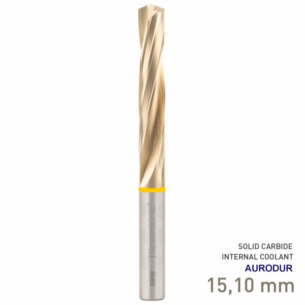 MAY68480151.jpg Maykestag Speeddrill+ Aluminium 15.10mm DIN 6537L 5xD Internal Coolant