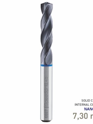 Maykestag Speeddrill 4.0-Inox HPC Solid Carbide Stub Drill 7.3mm 3xD