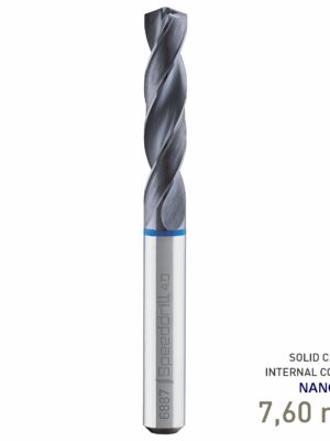 Maykestag Speeddrill 4.0-Inox HPC Solid Carbide Stub Drill 7.6mm 3xD