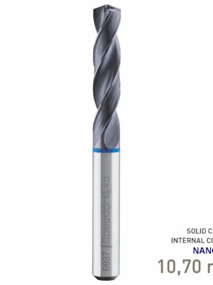Maykestag Speeddrill 4.0-Inox HPC Solid Carbide Stub Drill 10.7mm 3xD