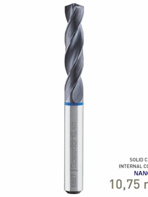Maykestag Speeddrill 4.0-Inox HPC Solid Carbide Stub Drill 10.75mm 3xD