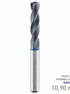 Maykestag Speeddrill 4.0-Inox HPC Solid Carbide Stub Drill 10.9mm 3xD
