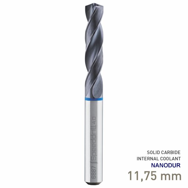 MAY688701175.jpg Maykestag Speeddrill 4.0-Inox HPC Solid Carbide Stub Drill 11.75mm 3xD