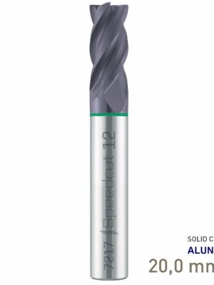 MAY72170200.jpg Maykestag Solid Carbide End Mill 20mm Speedcut Universal Long Series 4 Flute