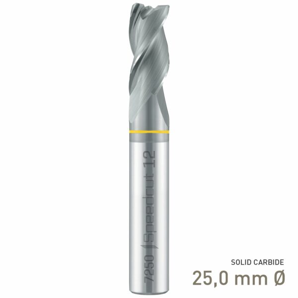 MAY72500250.jpg Maykestag Solid Carbide End Mill Speedcut-Aluminium 25.00mm Z4
