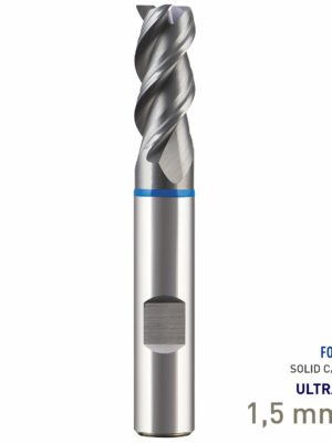 MAY81070015.jpg Maykestag Speedcut 4.0-Inox Solid Carbide HPC End Mill 1.5mm Long Series 3 Flute