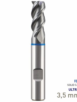 MAY81070035.jpg Maykestag Speedcut 4.0-Inox Solid Carbide HPC End Mill 3.5mm Long Series 3 Flute