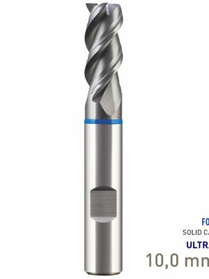 Maykestag Speedcut 4.0-Inox Solid Carbide HPC End Mill 10mm Long Series 3 Flute