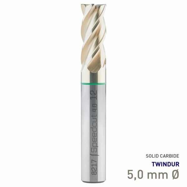 MAY82170050.jpg Maykestag Speedcut 4.0 Universal HPC Solid Carbide End Mill 5mm Long Series 4 Flute