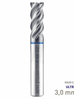 MAY82470030.jpg Maykestag Speedcut 4.0-Inox HPC Solid Carbide End Mill 3mm Long Series 4 Flute