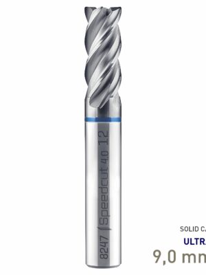 MAY82470090.jpg Maykestag Speedcut 4.0-Inox HPC Solid Carbide End Mill 9mm Long Series 4 Flute
