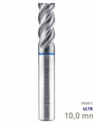 Maykestag Speedcut 4.0-Inox HPC Solid Carbide End Mill 10mm Long Series 4 Flute
