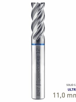 MAY82470110.jpg Maykestag Speedcut 4.0-Inox HPC Solid Carbide End Mill 11mm Long Series 4 Flute