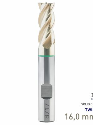 MAY87170160.jpg Maykestag Speedcut 4.0 Universal HPC Solid Carbide End Mill 16mm Long Series 4 Flute TWINDUR