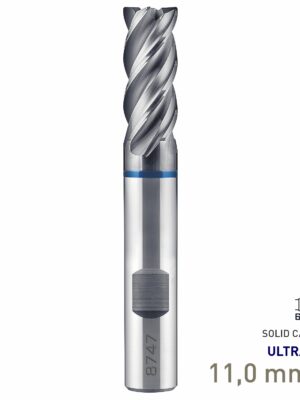 Maykestag Speedcut 4.0-Inox ULTRADUR HPC Solid Carbide End Mill 11mm Long Series 4 Flute
