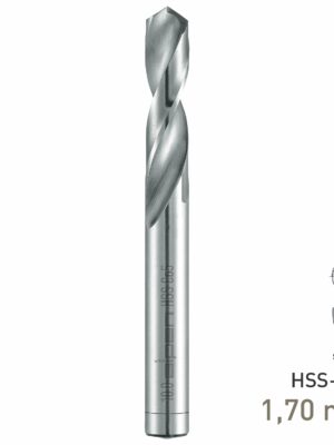 MAY9010017.jpg Maykestag HSS-Co5 Stub Drill 1.7mm Extra Short Series DIN 1897 PZ