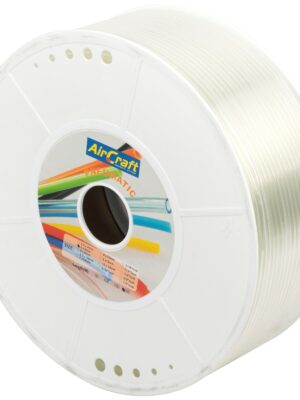 PU0640T.jpg Polyurethane Hose 6mm O.d. Per Metre Tranp. (200m Per Roll)