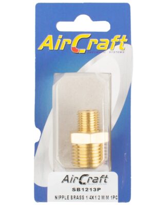 SB1213P.jpg Nipple Brass 1/4x1/2 M/m 1pc Pack