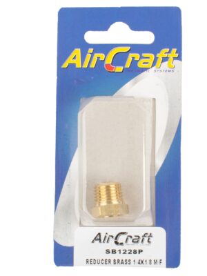 Reducer Brass 1/4x1/8 M/f Conical 1pc Pack