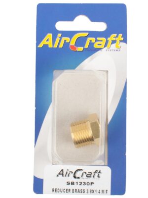 SB1230P.jpg Reducer Brass 3/8x1/4 M/f Conical 1pc Pack