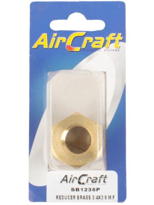 Reducer Brass 3/4x3/8 M/f Conical 1pc Pack