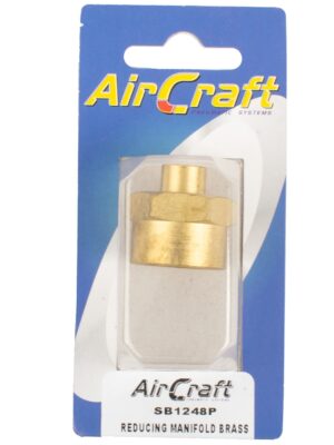 Reducing Manifold Brass 1/8x1/2 F/f 1pc Pack