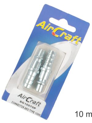 Connector Aro Type 10mm Hosetail 2pc Pack