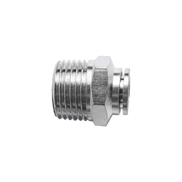 Metal Pu Fitting Straight 10mm X 1/2' M