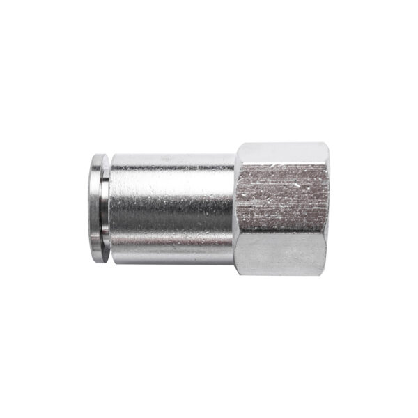 Metal Pu Fitting Straight 10mm 1/4' F