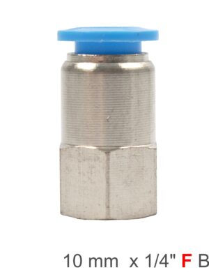 SPCF10-02.jpg Pu Hose Fitting Straight Stud 10mm-1/4 F
