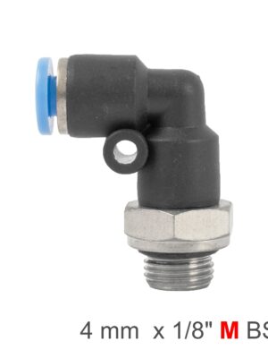 SPL04-G01.jpg Elbow W/o-ring 4mm-1/8 M Pu Hose Fitting