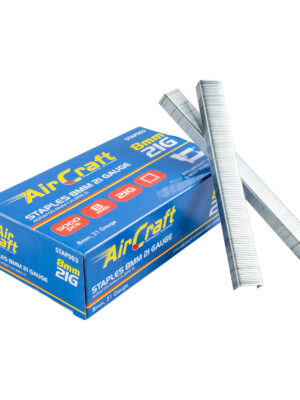 Staples 8mm 21 Gauge 5000 Per Box