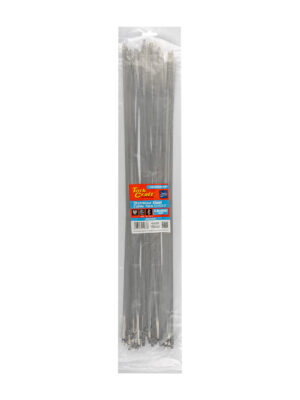 S/steel Cable Ties Ss304 4.6mm X 600mm Natural 50pc