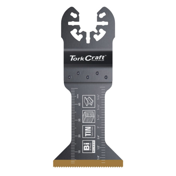 TCOA052.jpg Tork Craft Titanium 44mm Metal Oscillating Blade 54mm X 44mm